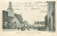 23 Creuse / CPA FRANCE 23 "Boussac, place Gambetta et av du Château"