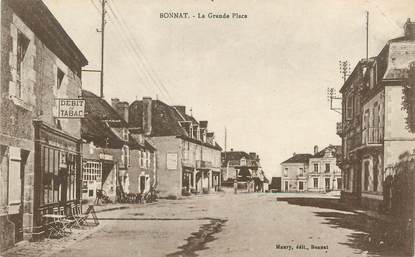 / CPA FRANCE 23 "Bonnet, la grande place"