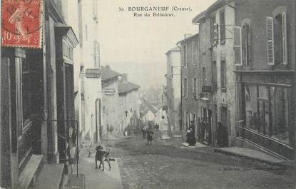 / CPA FRANCE 23 "Bourganeuf, rue de Billadour"