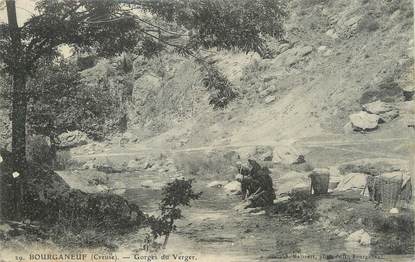 / CPA FRANCE 23 "Bourganeuf, gorges du verger"