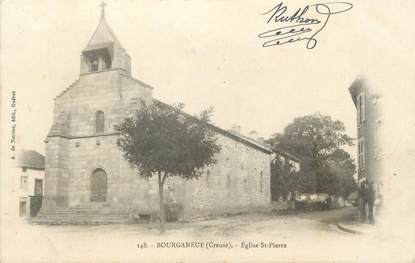 / CPA FRANCE 23 "Bourganeuf, église Saint Pierre"