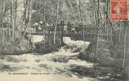 23 Creuse / CPA FRANCE 23 "Bourganeuf, écluse du verger, le pont"