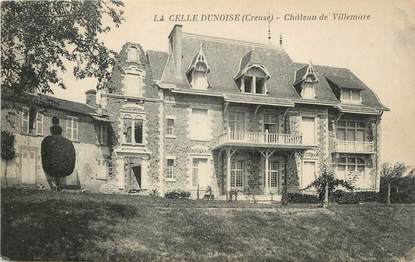 / CPA FRANCE 23 "La Celle Dunoise, château de Villemare"