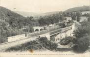 23 Creuse / CPA FRANCE 23 "Pont de Confolens et pont de la Rozeille"