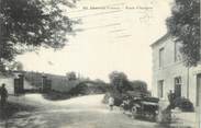 23 Creuse / CPA FRANCE 23 "Charron, route d'Auzances"