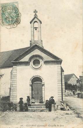 / CPA FRANCE 23 "Clugnat, chapelle Saint Jean"