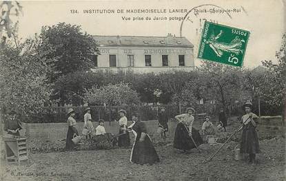 CPA FRANCE 94  "Institution de Mademoiselle Lanier, Yhiais Choisy le Roi"