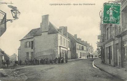 / CPA FRANCE 23 "Chénérailles, rue du Châtelard"