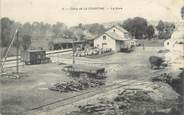 23 Creuse / CPA FRANCE 23 "Camp de La Courtine, la gare"