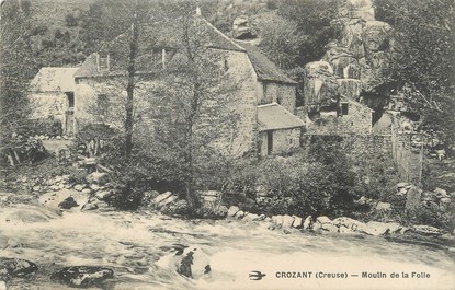 / CPA FRANCE 23 "Crozant, moulin de la Folie"