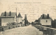 23 Creuse / CPA FRANCE 23 "Chambon sur Voueize, route d'Aubusson"