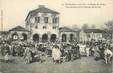 CPA FRANCE 35 "Plélan, Hotel de ville, les halles et le champ de foire"