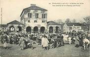 35 Ille Et Vilaine CPA FRANCE 35 "Plélan, Hotel de ville, les halles et le champ de foire"