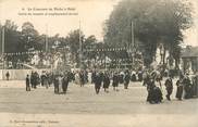 35 Ille Et Vilaine CPA FRANCE 35 "Le concours de pêche à Hédé, le concert"