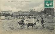 35 Ille Et Vilaine CPA FRANCE 35 "Dinard, sur la plage" / ATTELAGE DE CHEVRE