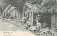 35 Ille Et Vilaine CPA FRANCE 35 "Fougères, Sabotiers au  travail"