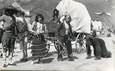 CARTE PHOTO FRANCE 73 "Saint Jean de Maurienne, Homme déguisé en Ours" / GITAN