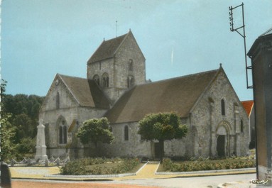 / CPSM FRANCE 51 "Verneuil, monument et place de l'église"