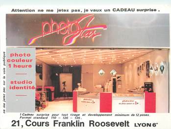 / CPSM FRANCE 69 "Lyon" / CARTE PUBLICITAIRE / DOS NON CP