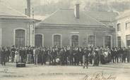 73 Savoie CPA FRANCE 73 "Modane, la gare, les émigrants italiens"