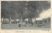 23 Creuse / CPA FRANCE 23 "Dun le Palleteau, jeu de boules, place des terres"