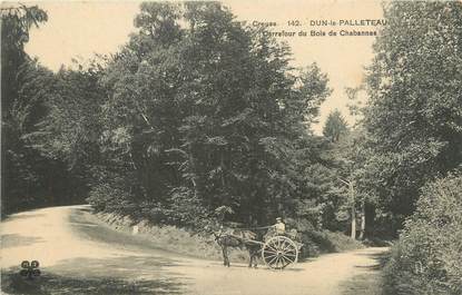 / CPA FRANCE 23 "Dun le Palleteau, carrefour du bois de Chabannes"