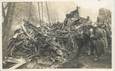 CARTE PHOTO FRANCE 73 "Saint Michel de Maurienne, accident de chemin de fer, 1917"