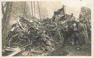 73 Savoie CARTE PHOTO FRANCE 73 "Saint Michel de Maurienne, accident de chemin de fer, 1917"