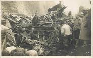 73 Savoie CARTE PHOTO FRANCE 73 "Saint Michel de Maurienne, accident de  chemin de fer, 1917"