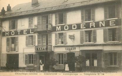 CPA FRANCE 73 "Saint Michel de Maurienne, Hotel Moderne"