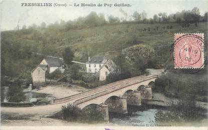 / CPA FRANCE 23 "Fresselines, le moulin de Puy Guillon"