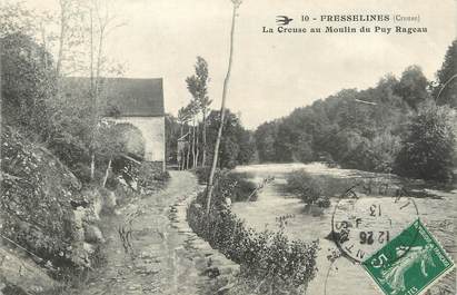 / CPA FRANCE 23 "Fresselines, la creuse au moulin du Puy Rageau"
