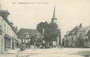 23 Creuse / CPA FRANCE 23 "Genouillat, place de l'église"