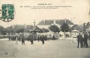 23 Creuse / CPA FRANCE 23 "Guéret, place Bonnyaud" / MILITAIRES