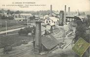 23 Creuse / CPA FRANCE 23 "Lavaveix les Mines, Puits Sainte Barbe et la gare" / MINE