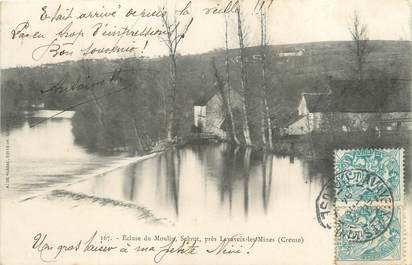 / CPA FRANCE 23 "Ecluse du moulin Sebrot près Lavaveix les Mines"