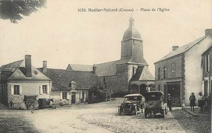 / CPA FRANCE 23 "Moutier Malcard, place de l'église"