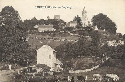 / CPA FRANCE 23 "Sermur, paysage "