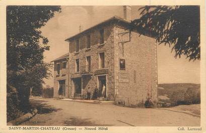 / CPA FRANCE 23 "Saint Martin Château, nouvel hôtel"