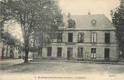 / CPA FRANCE 23 "Saint Sulpice les Champs, la mairie"