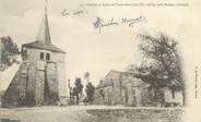 23 Creuse / CPA FRANCE 23 "Clocher et église de Toulx Saint Croix"