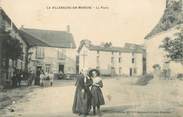 23 Creuse / CPA FRANCE 23 "La Villeneuve en Marche, la poste"