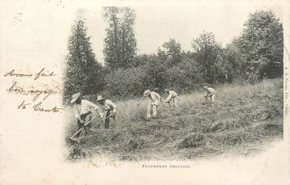 / CPA FRANCE 23 "Faucheurs Creusois" / FOLKLORE 