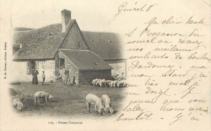 / CPA FRANCE 23 "Ferme Creusois"  / FOLKLORE