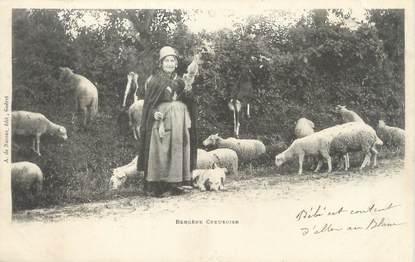 / CPA FRANCE 23 "Bergère Creusoise" / FOLKLORE