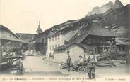 74 Haute Savoie CPA FRANCE 74 "Talloires, intérieur du village et les dents de Lanfont"