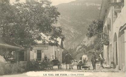 CPA FRANCE 74 "Le Val de Fier, Chez Juge"