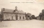 24 Dordogne / CPA FRANCE 24 "Le Buisson, la poste et route de Sivrac"
