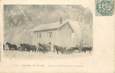 CPA FRANCE   74 "Thones, en hiver, courriers des postes en traineaux"