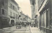 74 Haute Savoie CPA FRANCE   74 "Thones, hotel du commerce et rue des Clefs"